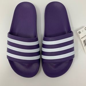 Adidas Slides Purple
